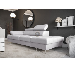 Sofa GALAXY II lenoška 235 cm - šedá, pravá strana