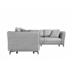 Rohová sedací souprava BORDEN LUX, šedá
