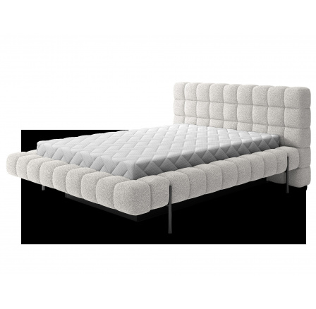 Postel Magentta + kovový rám / plynový zvedák / úložný box na lůžkoviny 140x200 Royal 01 1