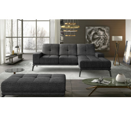 Rohová sedačka Torrense + Puf Berlin 02 140x215 Pravá