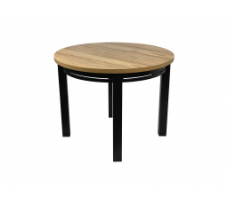 Ø100+4x40 URAN Laminát Kulatý Nohy Rovné