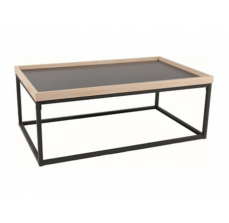 Konferenční stůl LAGOS A, Dub/Černá Konferenční stůl LAGOS A, Dub/Černá