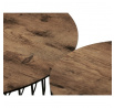 Konferenční stolek 60x60cm, mdf, divoký dub, AF-3007 OLW