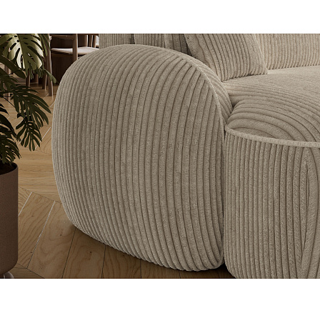 Tesalia corner sofa with sleeping function and storage compartment, grey velvet, right-hand side Modullo 18 197x115 Right 1 Tesalia corner sofa with sleeping function and storage compartment, grey velvet, right-hand side Modullo 18 197x115 Right 1