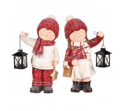 Děti s lucernami - magnesium, na čaj. svíčku, mix 2, cena za 1 ks