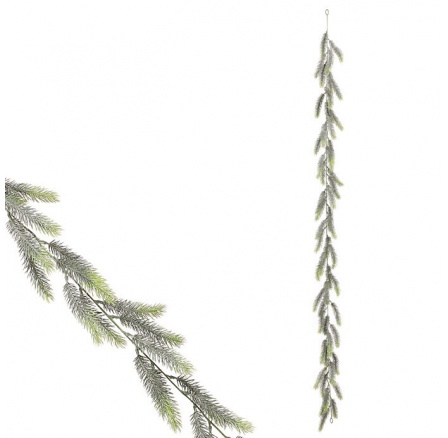 Smrk - umělá girlanda, barva zelená