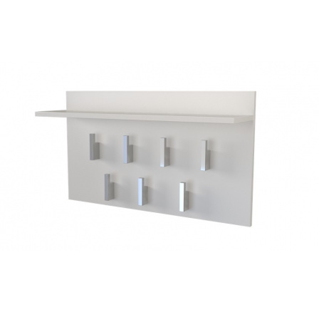 Nástěnný věšák Modis 2F bílá Nástěnný věšák Modis 2F bílá