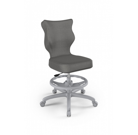 Židle kancelářská Petit, šedá Monolith 33 velikost 6 WK+P