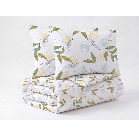 Flanelové francouzské povlečení 240x220, 70x90 cm Pampeliškové pohlazení Flanelové francouzské povlečení 240x220, 70x90 cm Pampeliškové pohlazení