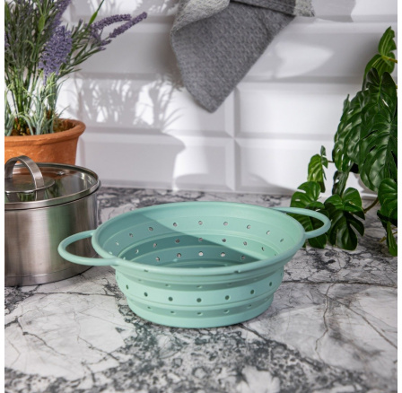 Silikonový cedník EASY COOK m 28x21 cm 723896