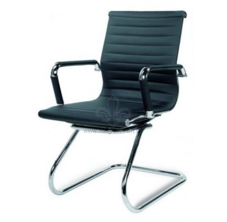 Kancelářská židle - PRESTIGE SKID Černá