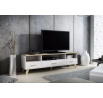 Tv komoda LOTTA RTV 180 3S3K, Bílá/ Dub sonoma