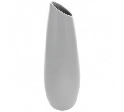 Váza keramická - barva šedá