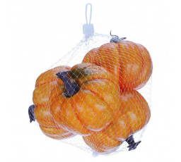 Dýně plastová - barva oranžová, cena za balení (4 ks)