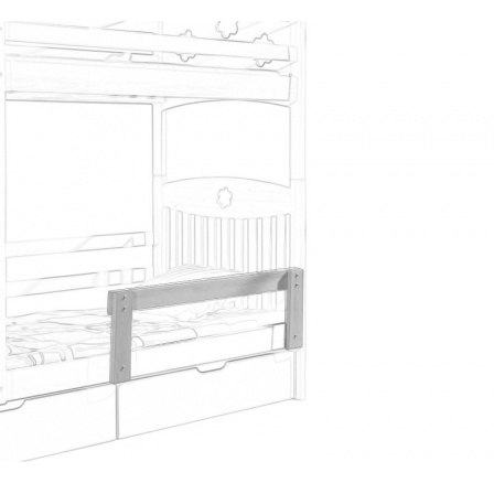 Zábradlí - Barva korpusu: borovice barvená na bílou Zábradlí - Barva korpusu: borovice barvená na bílou