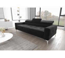Sofa TOSCANIA III 250 cm - černá