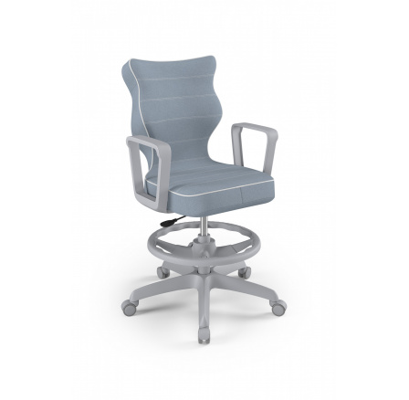 Kancelářské křeslo NORM, šedá Jasmine 06 velikost 5 WK+P
