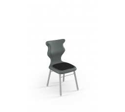 Židle Classic Soft velikost 2, sedák šedý/rám šedý