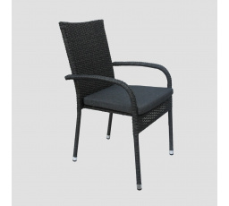 Židle BIKLY hnědá 56x64x94 cm 743931