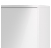 Šatní skříň SIMPLICITY 287, Bílý lesk
