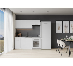 Kuchyňská linka CORONA 180, Bílá