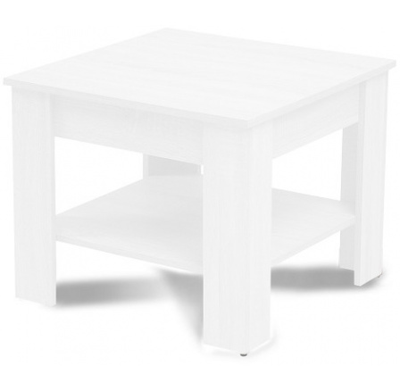 ARTUR -  konferenční stolek 67 X 67 (LAWA) - lamino - BÍLÁ - (WB-U) (K150)