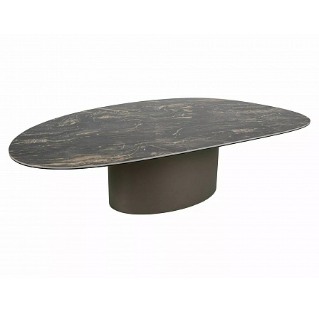 LAVICE BELLO A CERAMIC ČERNÝ VULCANO / MĚDĚNÝ 140X80