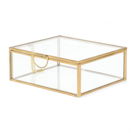 GRAZIA Šperkovnice zlatá 13x11x5 cm GRAZIA Šperkovnice zlatá 13x11x5 cm