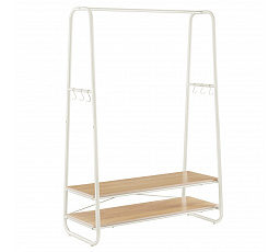 Věšák, kov, bílá, AUV-E1112 WT