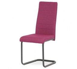 Jídelní židle, červená, látka, DCL-400 RED2
