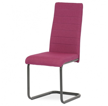 Jídelní židle, červená, látka, DCL-400 RED2