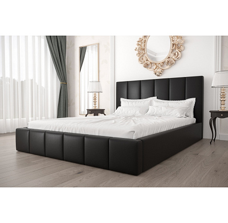 POSTEL RADO PŘÍRODNÍ KŮŽE - 180x200, Kovový na plynových vzpěrách POSTEL RADO PŘÍRODNÍ KŮŽE - 180x200, Kovový na plynových vzpěrách