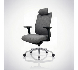 Kancelářská ergonomická židle tmavě šedá VECTOT