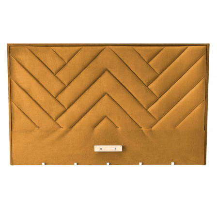 Postel MODULO W1 160 - Čelo postele, Hořčicový Monolith 48