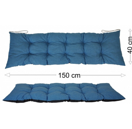 Podsedák 150x40 tyrkysový melír Podsedák 150x40 tyrkysový melír