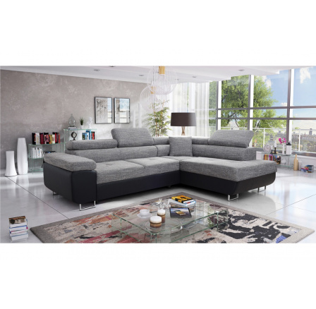 Rohová sedací souprava Annabelle Berlin 01  Madryt 1100  9100  Strana pravá