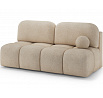 Nuwia sofa with sleeping function and storage box, light beige plush upholstery Avexin 18 145x200 1