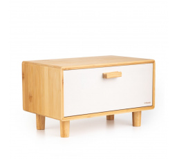 Chlebník BAMBOU krémový 35x23 cm 873282