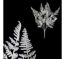 Kapradí - umělý trs, barva krémová