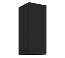 Horní skřínka SIENA - 30 G-72 1F, Černá mat/Černá mat