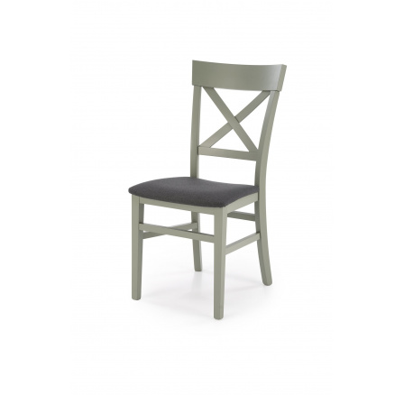 TUTTI 2 židle šedozelená / kohoutek: Inari 95 (1p=2ks)