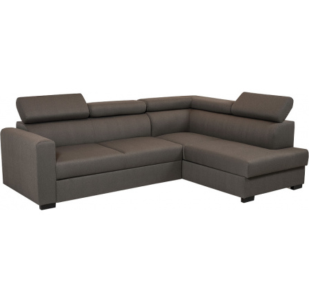 MADRID 2 new - Pravá 3F- OTMBK sed.souprava látka MILOS 20 HNĚDÁ kolekce "CL" (K250)