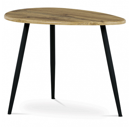 Odkládací stolek 60x40x45cm, mdf, dub, AF-3011 OAK