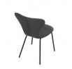 Jídelní židle, šedá, látka, CT-S8010 GREY2