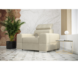 Křeslo ROYAL 114 cm - béžová