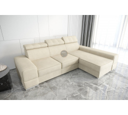 Rohová sedací souprava ROYAL 295×185 - pravá, béžová