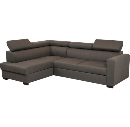 MADRID 2 new - Levá OTMBK- 3F sed.souprava látka MILOS 20 HNĚDÁ kolekce "CL" (K250)