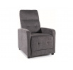 Polohovací křeslo OTUS, Brego tmavě šedá 18