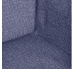 Křeslo MOSS POP v látce námořnická modrá 72x73x96cm 882901