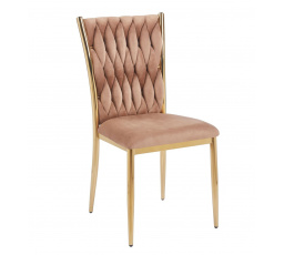 Židle velvet cappuccino K37-FXJG G